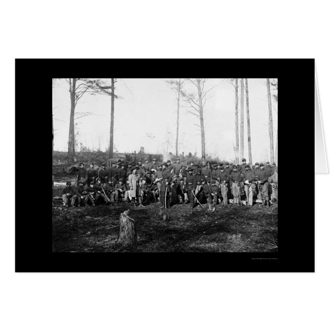Compagnie K, 1er U.S. Cavalry Corps 1864 (Devant horizontal)