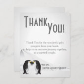 compagnon PLAT de pingouins du carte de (Devant / Derrière)