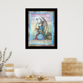 Compagnons célestes Affiche du dragon féerique (Cuisine)