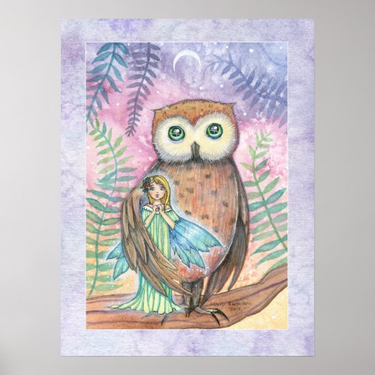 Compagnons du Crépuscule Impression de Hibou et Fé (Devant)