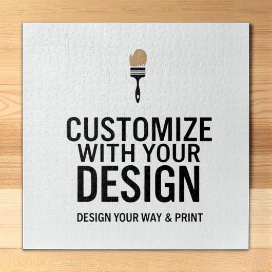 Company Branded Custom Minimalist Personalized  Legpuzzel