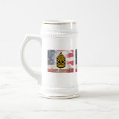 Company First Sergeant Gift White Mug (Gauche)