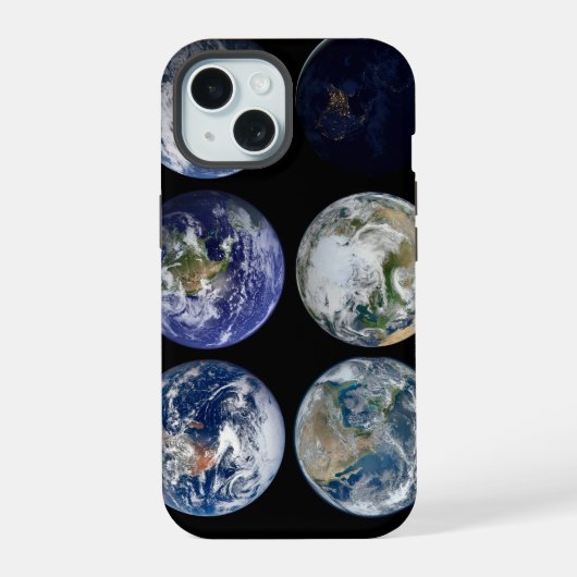 Comparaison D'Image De Vues Iconiques De La Planèt (Verso)