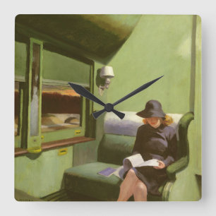 Compartiment C, auto 293 Vierkante Klok