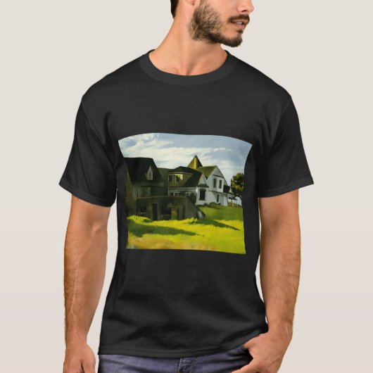 Compartiment Car Edward Hopper T-shirt (Voorkant)
