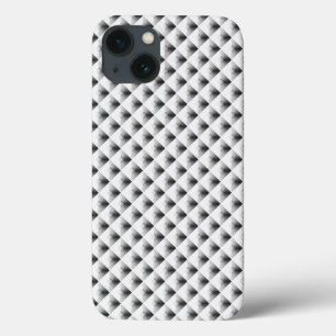 compartimentontwerp in grijs iPhone 13 hoesje