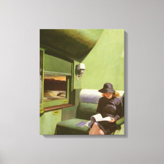 Compartment C, Car 293 Canvas Afdruk (Voorkant)