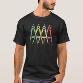  Compass Architect Retro Architecture Tool T-shirt (Voorkant)