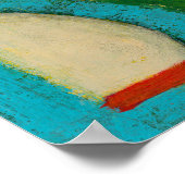 Compass at Night Poster Wall Art (Coin)