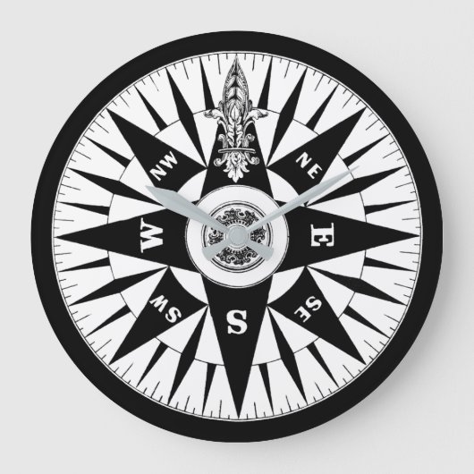 Compass Clock Grote Klok (Voorkant)