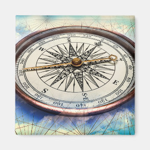 Compass Clouds Magneet