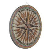  Compass Dartboard Dartbord (Voorkant Links)