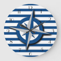 Compass en Stripes Pattern geïnspireerd op autiek