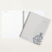 Compass Hard Cover Planner- Midnight Cartographer Planner (Display)