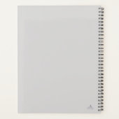 Compass Hard Cover Planner- Midnight Cartographer Planner (Achterkant)