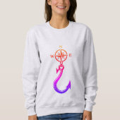 Compass & Hook – Women’s Sweatshirt (Voorkant)