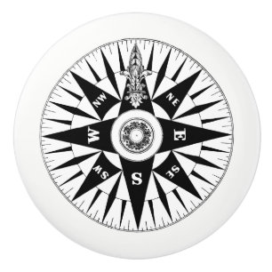 Compass Knob Keramische Knop