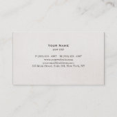  Compass Logo Professional Linen look Visitekaartje (Achterkant)