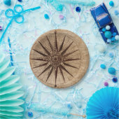 Compass Map Papieren Bordje (Feest)