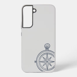 Compass- Midnight Cartographer- phone Cover Samsung Galaxy Hoesje