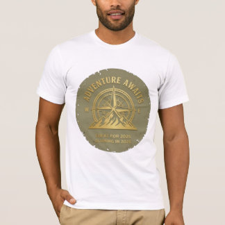 Compass Mountain Outdoor Tee Great for 2025 Glowin T-shirt