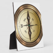 Compass North South East West Fotoplaat (Zijkant)