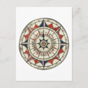 Compass Roos #5 Briefkaart