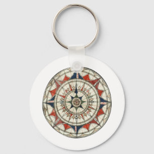 Compass Roos #5 Sleutelhanger