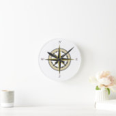 Compass Roos Art Ronde Klok (Huis)