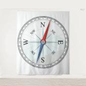 Compass Tapestry Wandkleed (Voorkant)