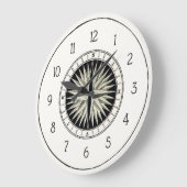 Compass Wall-klok Grote Klok (Hoek)