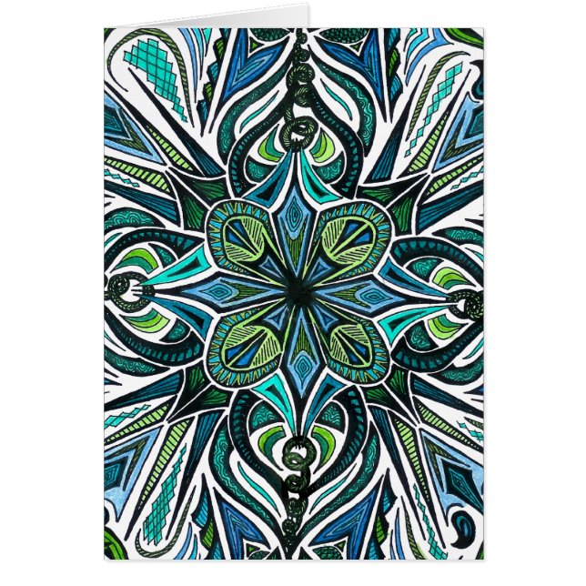 Compassie | Blanco kaart |  (Voorkant)