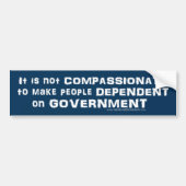 Compassie Bumpersticker (Voorkant)