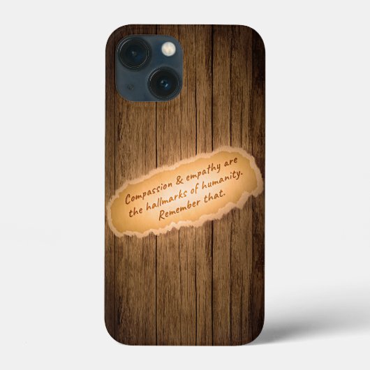 Compassie en empathie zijn de Hallarinaties van de Case-Mate iPhone Case (Achterkant)