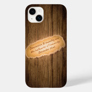 Compassie en empathie zijn de Hallarinaties van de Case-Mate iPhone 14 Plus Hoesje