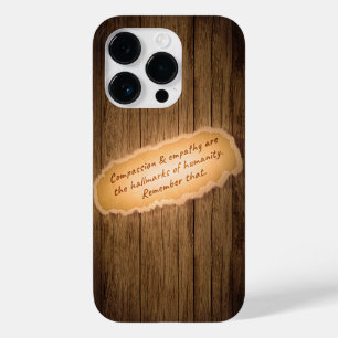 Compassie en empathie zijn de Hallarinaties van de Case-Mate iPhone 14 Pro Hoesje
