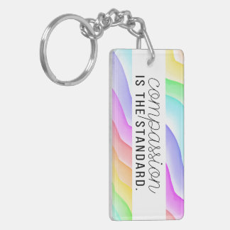 Compassie is de norm. Verpleegkundige kleding Sleutelhanger
