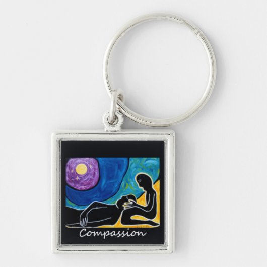 Compassie Sleutelhanger (Voorkant)