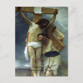 Compassie van Christus Bouguereau Briefkaart