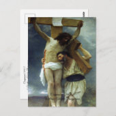 Compassie van Christus Bouguereau Briefkaart (Voorkant / Achterkant)