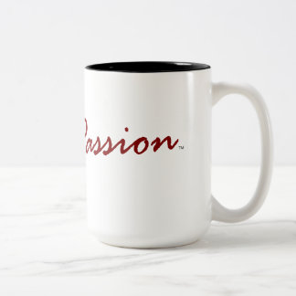 ComPASSION (15oz 2-toon Mok) Tweekleurige Koffiemok