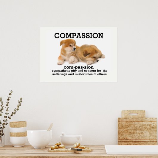 COMPASSION - Affiche de vocabulaire (Cuisine)