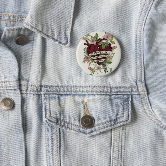 Compassion Button - Dalai Lama (In situ)