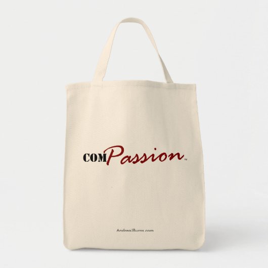 ComPASSION (canvaszak) Tote Bag (Voorkant)