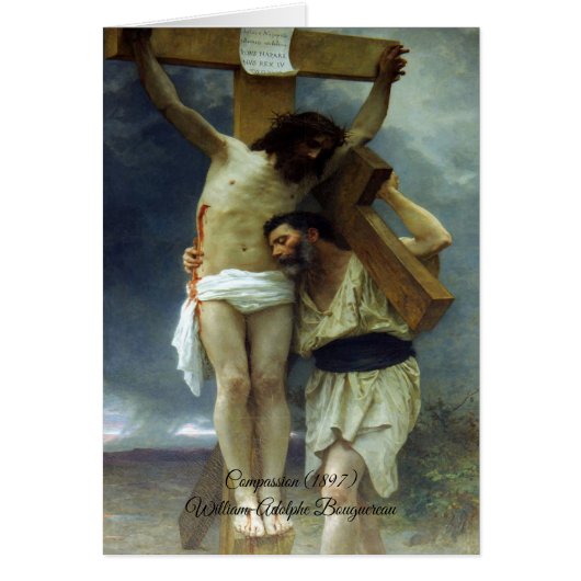 Compassion de Christ Bouguereau (Devant)