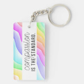 Compassion is the standard. Nurse Apparel Sleutelhanger (achterkant)