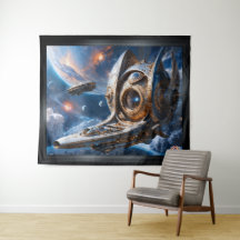 Compellious Galactic Cruiser Al Art door Xzendor7