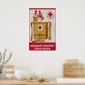 Compétences de premiers secours Impression sur boî (Cuisine)