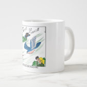 Competitief Vogelspotten (strip) Extra Grote Beker (Voorkant rechts)