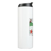 Competitief Vogelspotten (strip) Thermosbeker (Gedraaid links)